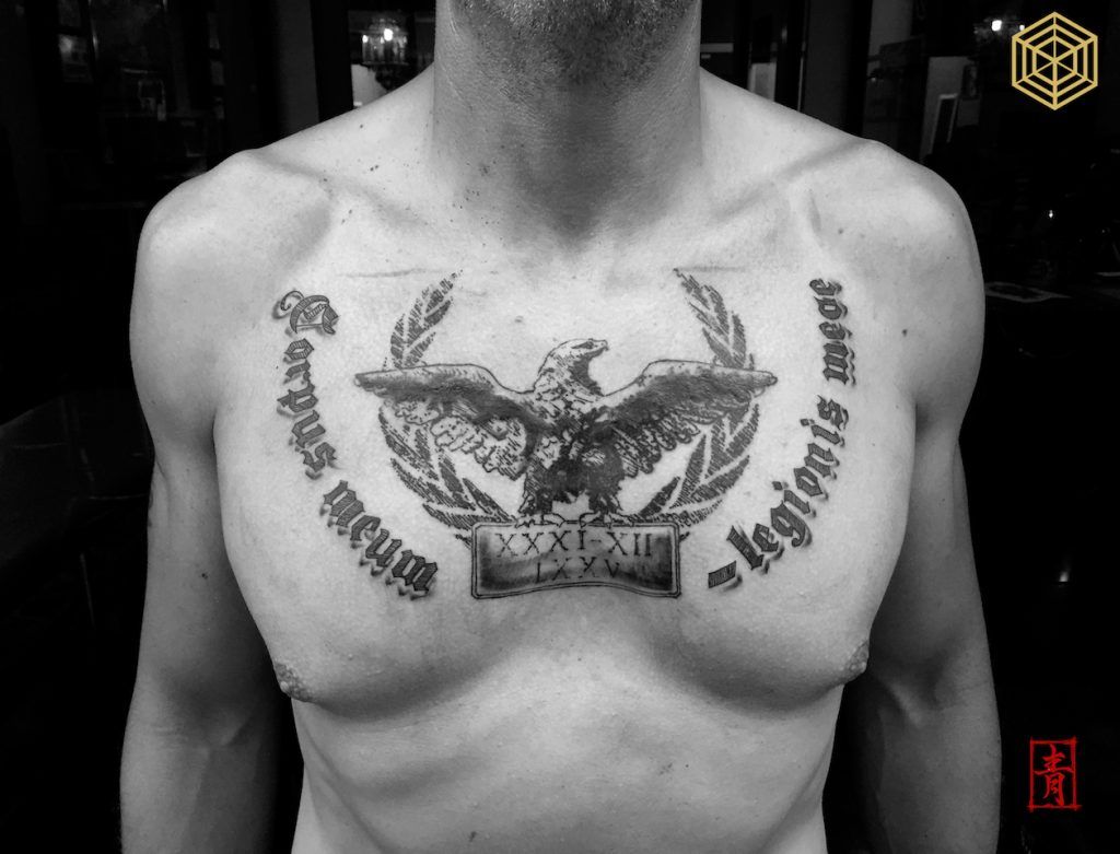 Blackwork tattoo por SEI, DNA Ink