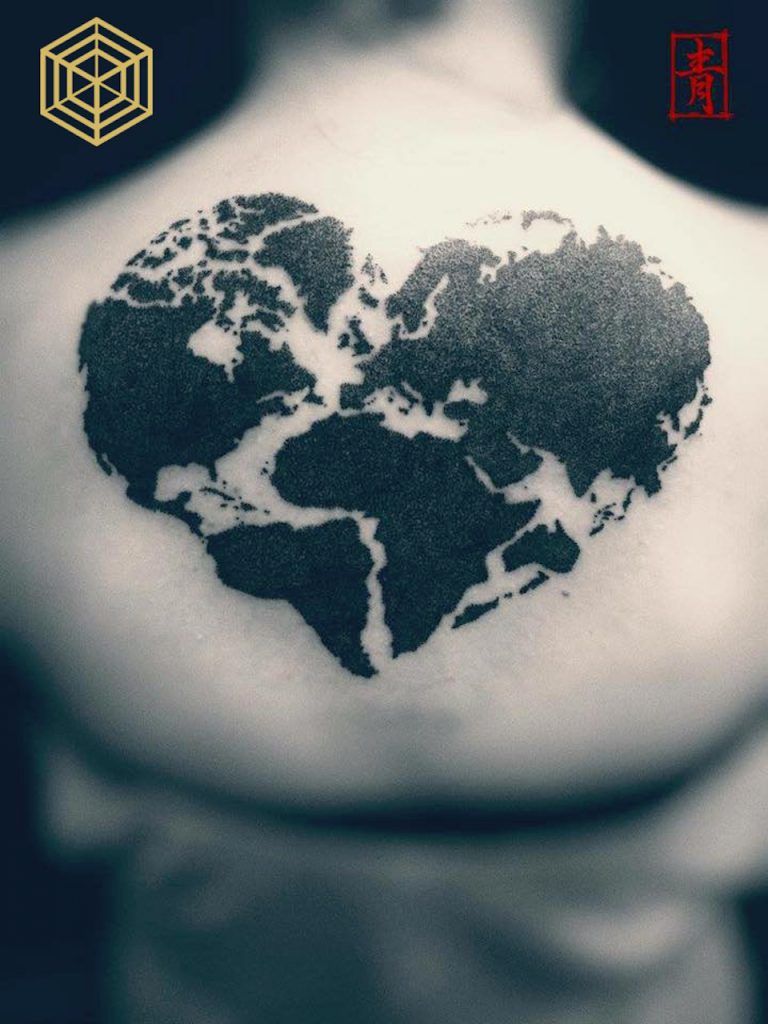 Blackwork tattoo por SEI, DNA Ink