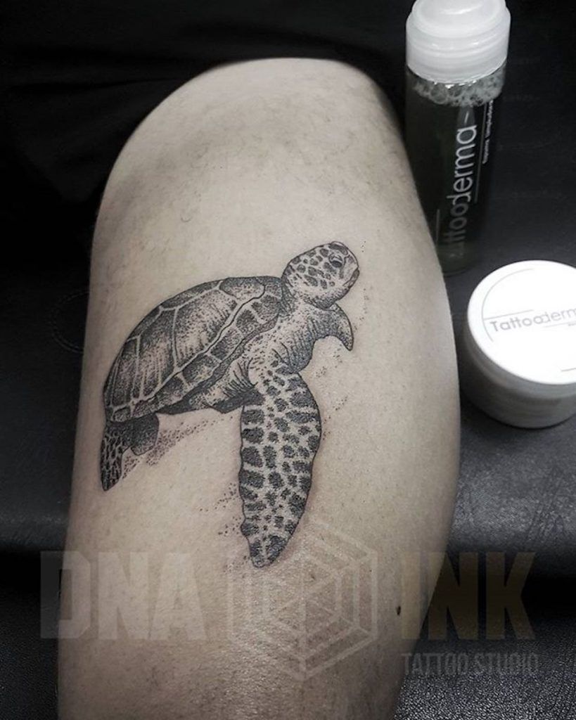 Blackwork tattoo por SEI, DNA Ink