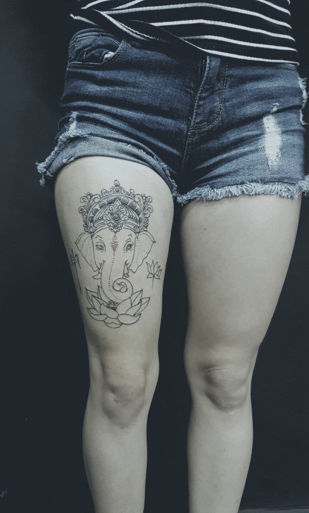 Blackwork tattoo por SEI, DNA Ink