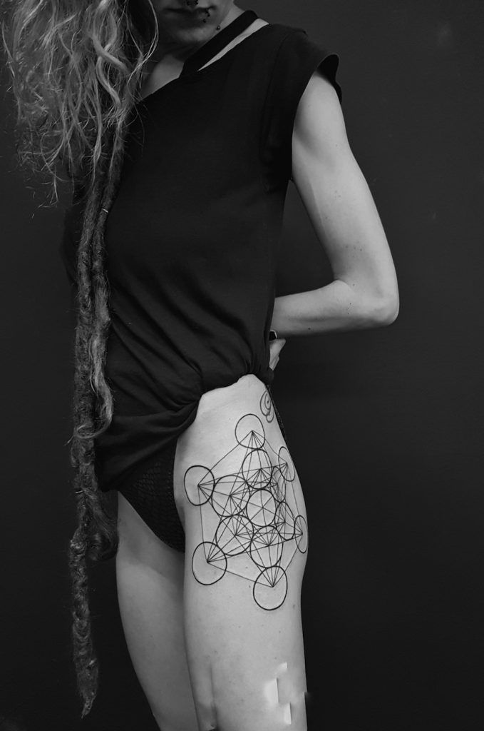 Blackwork tattoo por SEI, DNA Ink